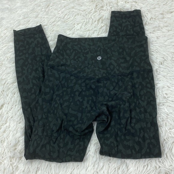 Lululemon Align Pant II 25" Formation Camo Evergreen Multi - Picture 5 of 5